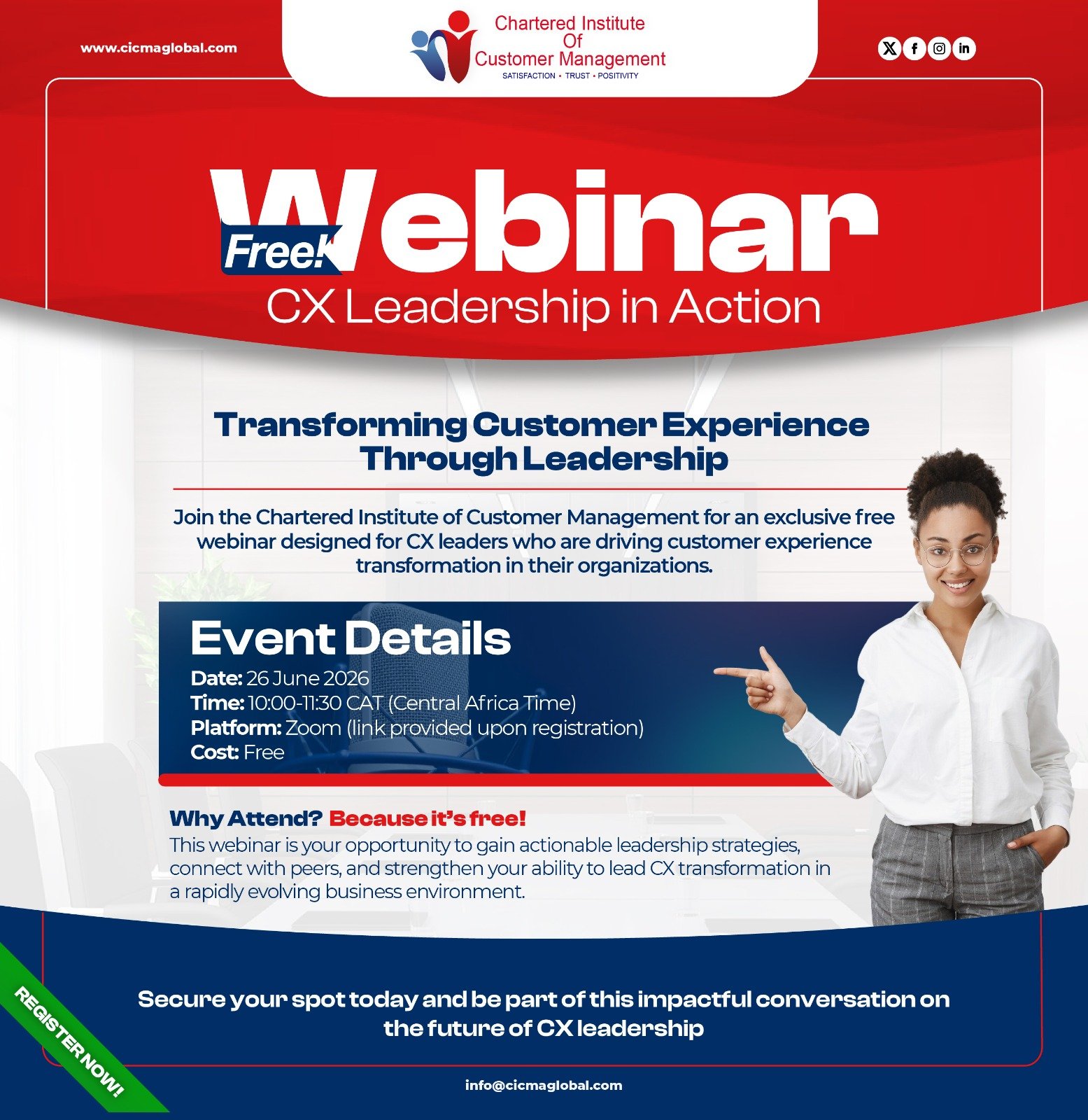 Webinar - Transforming Customer Experience Through Leadership